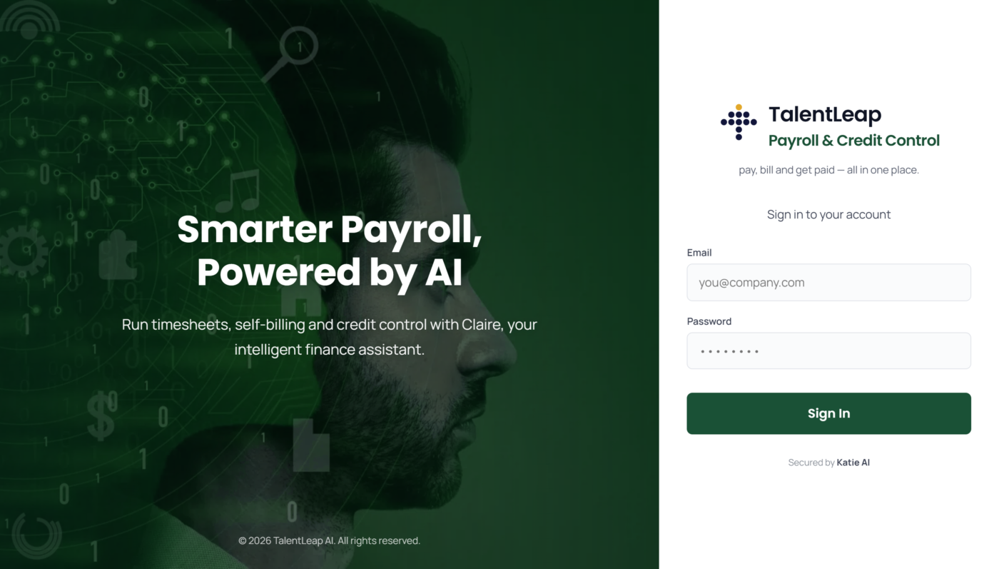 TalentLeap Payroll and Credit Control